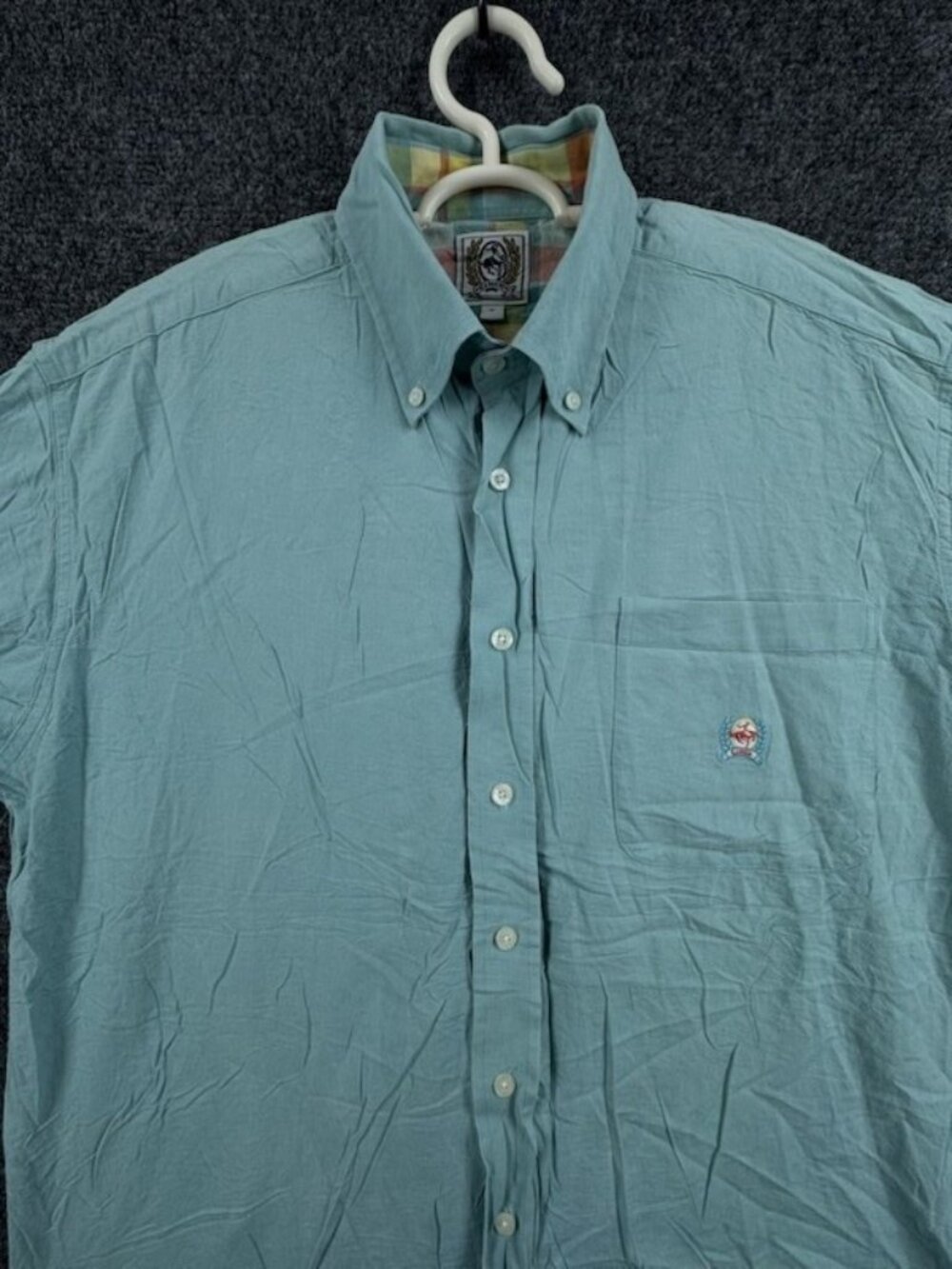Cinch Button-Down Small Seafoam Green Pocket Long Sleeve Men Western Shirt Rodeo